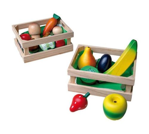 cumpără Bucătărie și veselă de jucărie Happy People 45005 Фрукты и овощи în Chișinău 