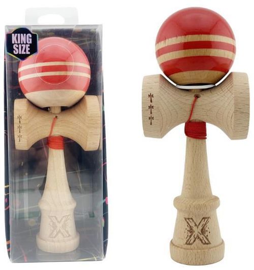 купить Активная игра Essa 164336 Kendama Flippy X Original Rainbow, King Size, rosu-maro в Кишинёве 