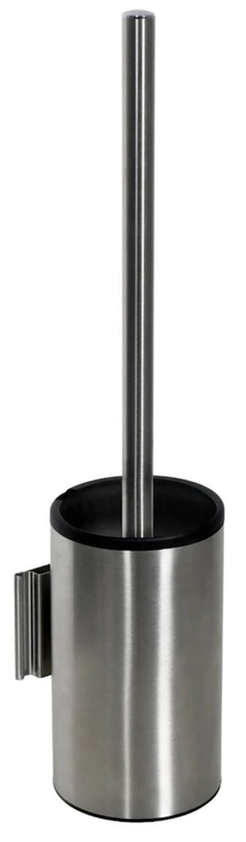 cumpără Perie WC Bisk 07963 de perete MASTER LINE satin/nichel în Chișinău 