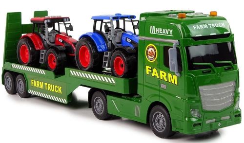 cumpără Mașină Richi (12761) trailer pe baterii in set cu tractoare în Chișinău 