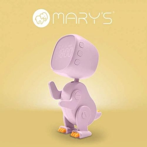 купить Часы-будильник Mary’s MW61057 Robo Pink Dino в Кишинёве 