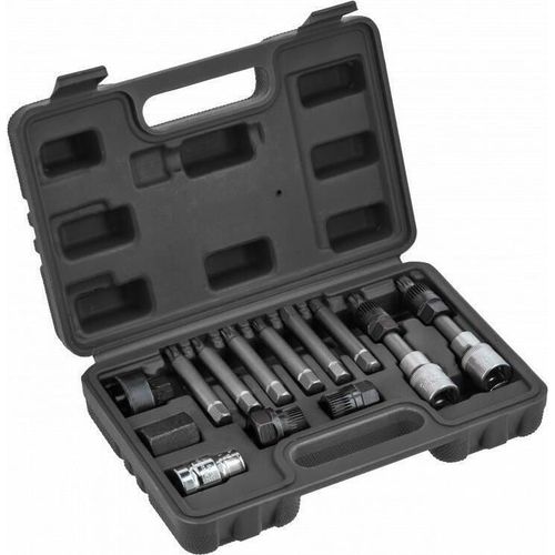 купить Набор ручных инструментов Hoegert HT8G420 Набор для снятия шкивов генераторов, 13 предмета в Кишинёве 