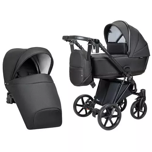 купить Детская коляска Angelina Carucior 2in1 Enigma Black E-2 в Кишинёве 