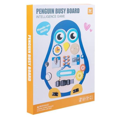 купить Развивающая доска New World Peng08 Busyboard Pinguin, 208100 в Кишинёве 
