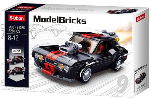 купить Конструктор Sluban B1085 Mașină de curse, 328 elem. в Кишинёве 