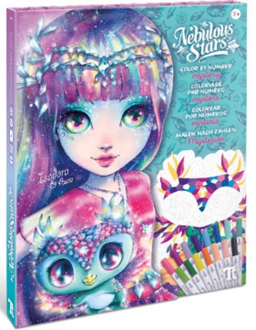 cumpără Set de creație Nebulous Stars 11382 Book Set, coloreaza dupa numar Mystery (6buc) în Chișinău 