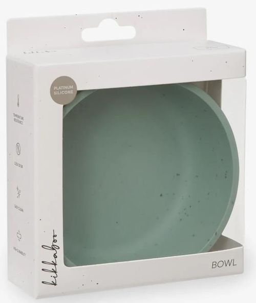 cumpără Seturi pentru hrănire bebelușilor Kikka Boo Platinum Silicone Sage (3800171219495) în Chișinău 