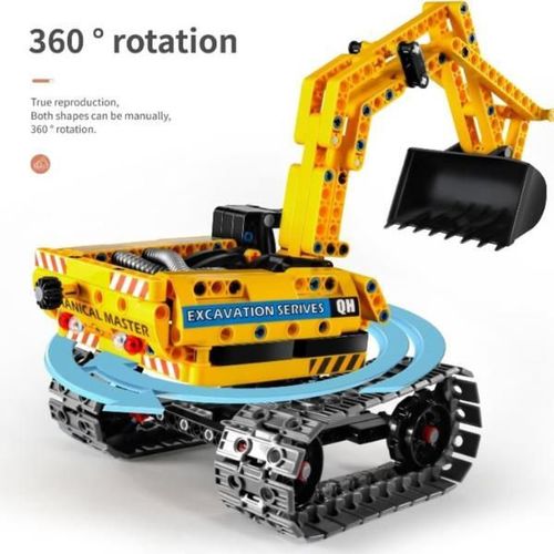 купить Конструктор iM.Master 6801 Robot-Excavator 2în1, Mechanical Master, 342pcs в Кишинёве 