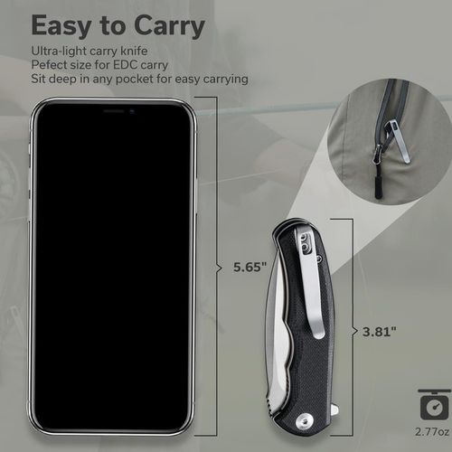 купить Нож походный Civivi C18026C-2 Mini Praxis, G10, liner lock в Кишинёве 