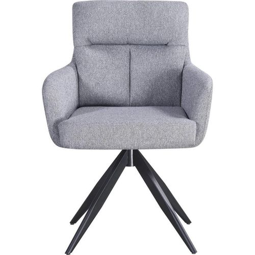 cumpără Scaun Interdepo LEO Светло-серый, Chenille chair în Chișinău 