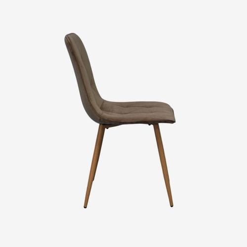 купить Комплект стол и стулья Evelin di Costacurta стол HV-27V Light Brown + 6 стульев YTC-080Wo Bluvel-40 в Кишинёве 