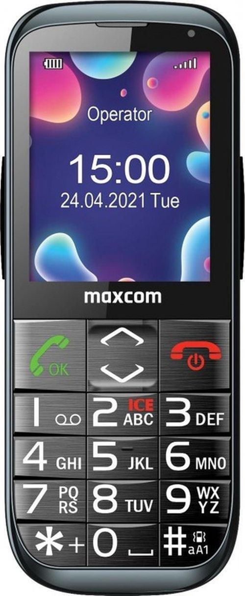 cumpără Telefon mobil Max Com MM 724 4G VoLTE, Black în Chișinău 