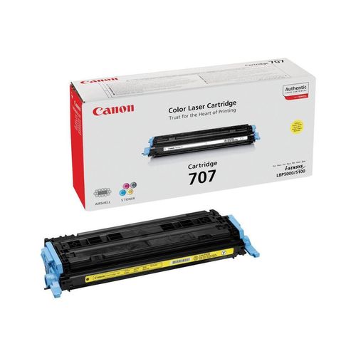 cumpără Cartuș imprimantă Canon 707 Y (9421A004), yellow for LBP-5000/5100 în Chișinău 