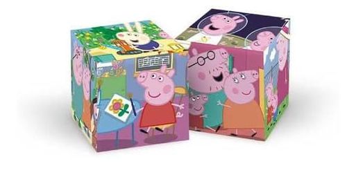 cumpără Puzzle Clementoni Cuburi Peppa Pig 2024, 6 buc (40659) în Chișinău 