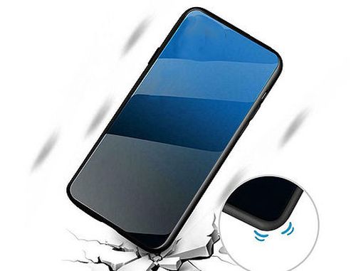 cumpără 480015 Husa Screen Geeks Glaze Xiaomi Redmi Note 8 Pro, Black & Blue (чехол накладка в асортименте для смартфонов Xiaomi) în Chișinău 