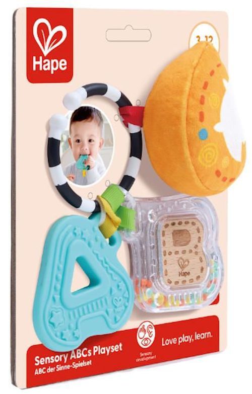 купить Игрушка Hape E0129 Set de joacă ABC senzoriale в Кишинёве 