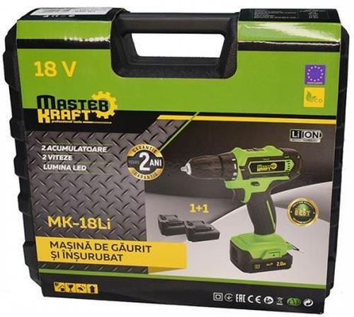 cumpără Șurubelnița Master Kraft MK-18Li în Chișinău 