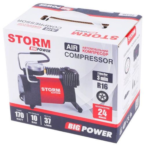 купить Портативный компрессор для авто Storm Big Power 20310 в Кишинёве 