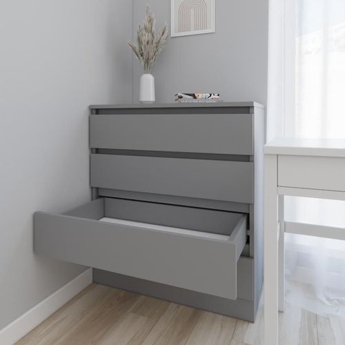 купить Комод Smartex (16047) Т1 80cm Grafit в Кишинёве 