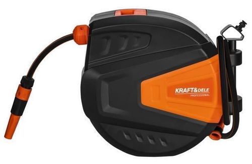 купить Шланг высокого давления Kraft&Dele KD2152 furtun de grădină retractabil 20m+2m 1/2" в Кишинёве 