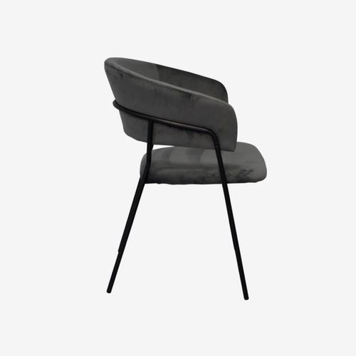 купить Комплект стол и стулья Evelin di Costacurta стол DT-533R B + 4 стула YTC-097B UF Blu-14 (Dark grey) в Кишинёве 