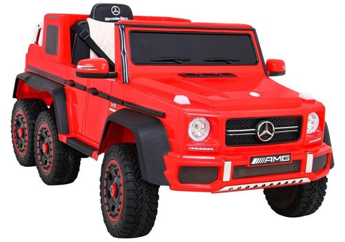 cumpără Mașină electrică pentru copii Ramiz PA.G63.CR Mercedes G63 AMG 6х6 красный în Chișinău 