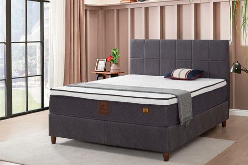 cumpără Pat oskar Side Havana Grafit 50 (без матраса) В116/Ш+3/Т+10см 160×200 în Chișinău 