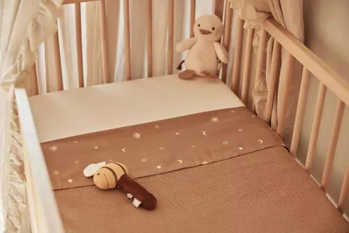 купить Комплект подушек и одеял Jollein 516-522-66072 Paturica Basic Knit Biscuit, 100x150 cm в Кишинёве 