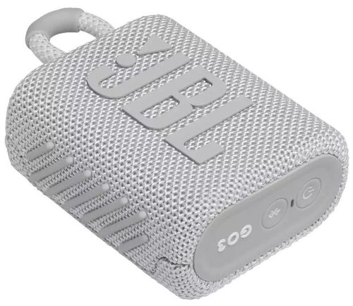купить Колонка портативная Bluetooth JBL GO 3 White в Кишинёве 