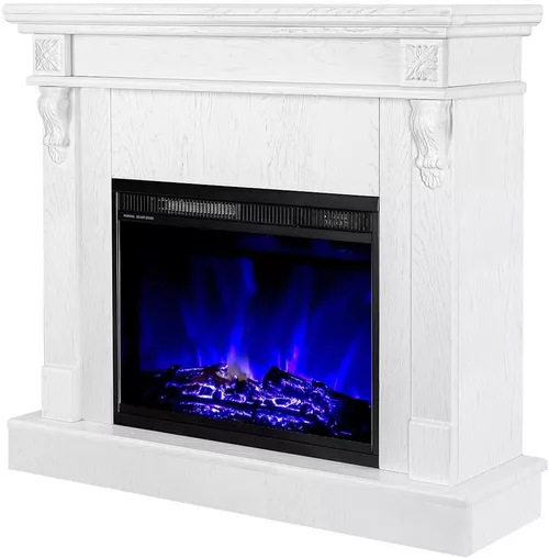 cumpără Șemineu electric ArtFlame Solomon & Lorance color, 900x1000x300 mm, Alb în Chișinău 