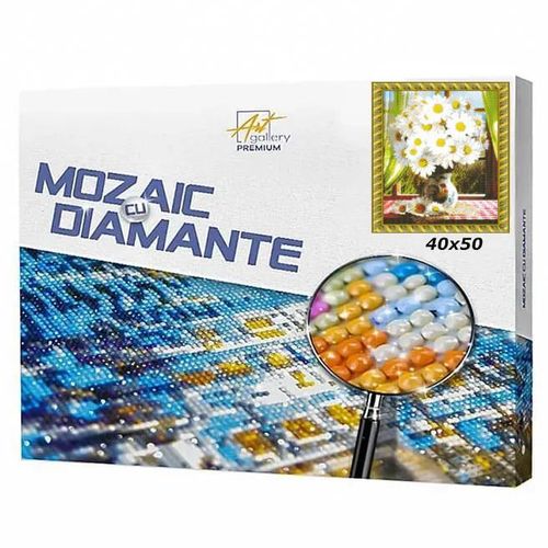 купить Картина по номерам Art Gallery GA86216 Mozaic cu diamante 40x50cm Romanite minunate в Кишинёве 