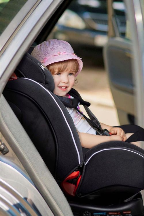 купить Автокресло BabyGo BGO-2701 Fixleg 360 Black в Кишинёве 