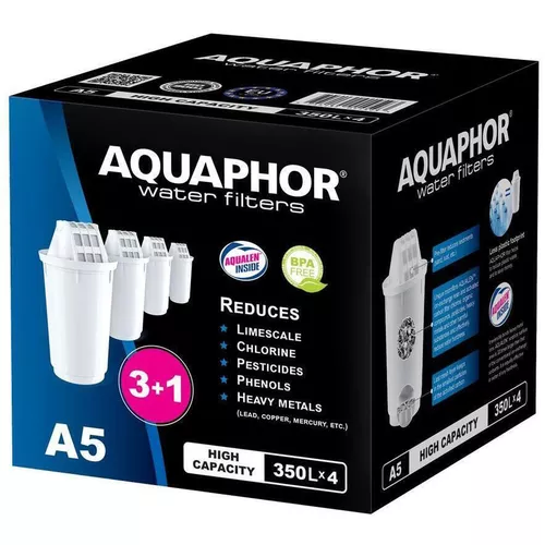 купить Картридж для фильтров-кувшинов Aquaphor A5 (Set 4) в Кишинёве 