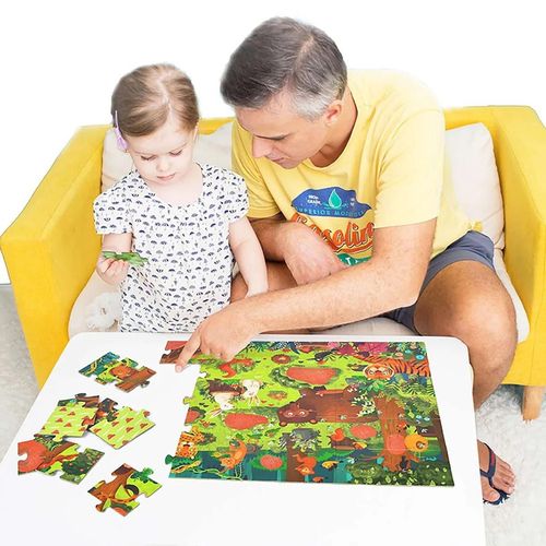 cumpără Puzzle Mideer MD3096 Puzzle cu taine Pădurea, 35 elem. în Chișinău 