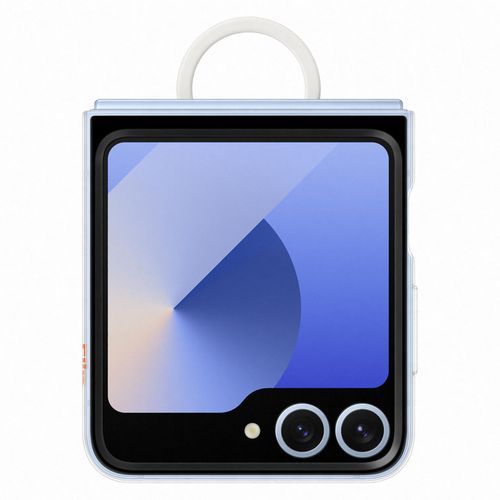 купить Чехол для смартфона Samsung EF-QF74 Clear Case Flip 6 Transparancy в Кишинёве 