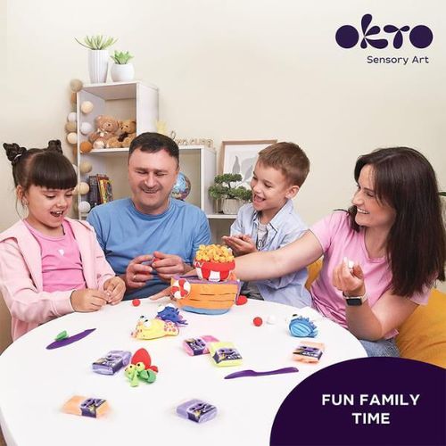 cumpără Set de creație Okto 70149 Set de plastilină ușoară, 36buc în Chișinău 