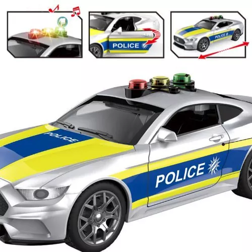 cumpără Mașină Wenyi WY1162F 1:18 Mașină de poliție germană, cu inerție (lumină/sunet) în Chișinău 
