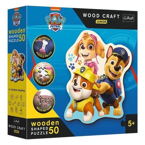 купить Головоломка Trefl 20240 Puzzle- 50 Funny PAW Patrol / Viacom PAW Patrol, 60035 в Кишинёве 