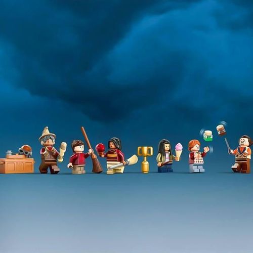cumpără Set de construcție Lego 76452 Harry Potter Quality Quidditch: Accesorii si Cafenea de inghetata în Chișinău 