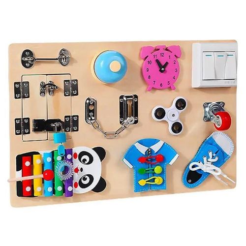 купить Развивающая доска New World JHTOY-661A Busyboard Multiactivități, 208202 в Кишинёве 