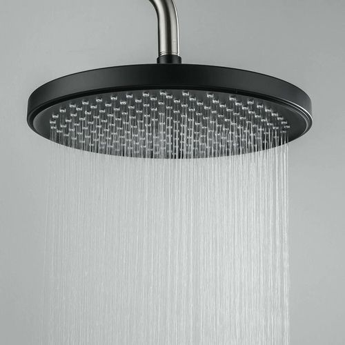 купить Верхний душ Gappo Dus plafon G004-26 NEGRU 26 cm в Кишинёве 