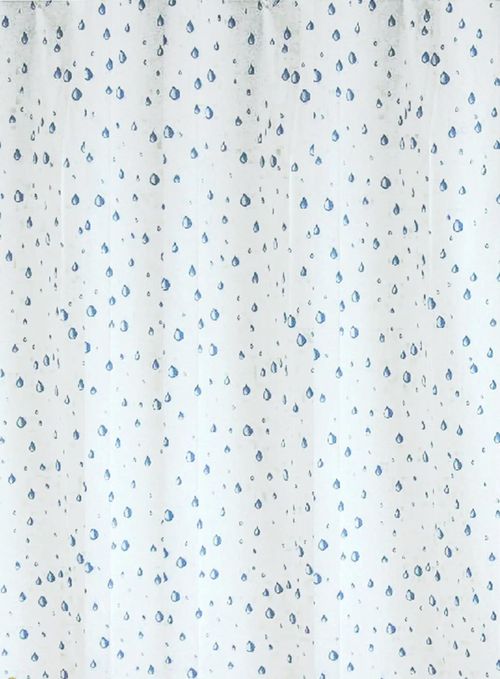 купить Занавеска для ванной Bisk 03910 PEVA DROPS 180x200 в Кишинёве 