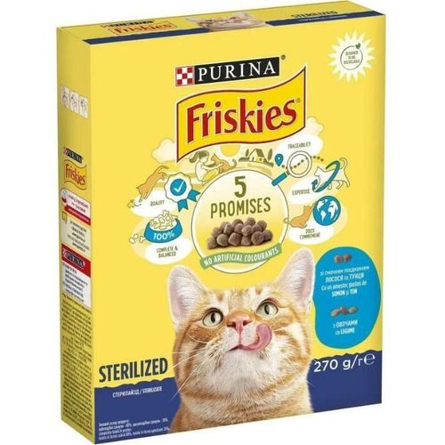 cumpără Hrană pentru animale de companie Purina Friskies Sterile hr.usc. p/pisici 270g (10) în Chișinău 