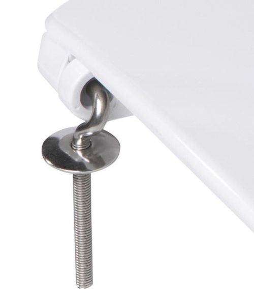 купить Сиденье для унитаза miscellaneous capac WC Duraplast BEMIS BARLETTA STX WHITE 2200STX000 в Кишинёве 