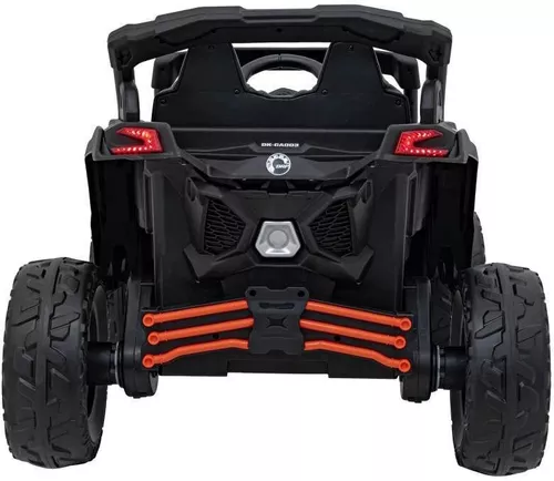 cumpără Mașină electrică pentru copii Kids car DK-CA003_Orange Can-Am Maverick, 12V10AH, scaune din piele în Chișinău 