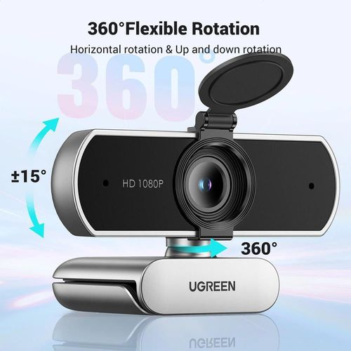 купить Веб-камера Ugreen 75326 USB Webcam 1080p@30FPS, Automatic focus | CM678 в Кишинёве 