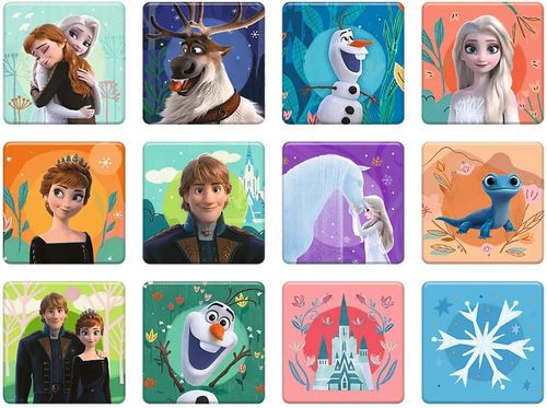 cumpără Puzzle Trefl R25E /46 (93335)  2 în 1 + Memos Frozen în Chișinău 