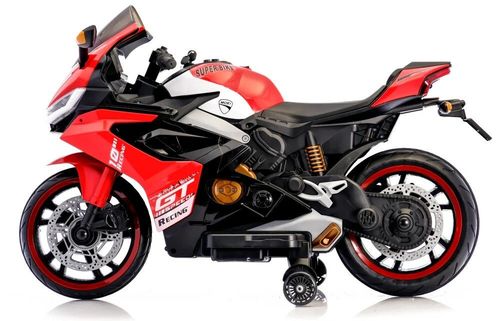 cumpără Mașină electrică pentru copii Richi (56782) Motocicleta rosie pe acumulator pentru copii (011) în Chișinău 