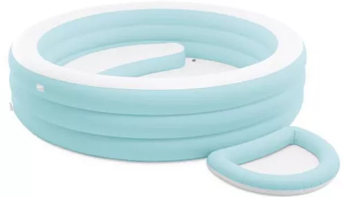 cumpără Piscină gonflabilă Intex 57195 Swim Center Canopy Lounge cu acoperiș, 277x221x137cm, 830L, 3+ în Chișinău 