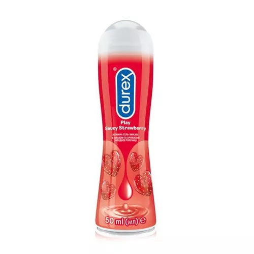 Гель-лубрикант интимный со вкусом клубники Durex Play Strawberry Gel 50 ml 